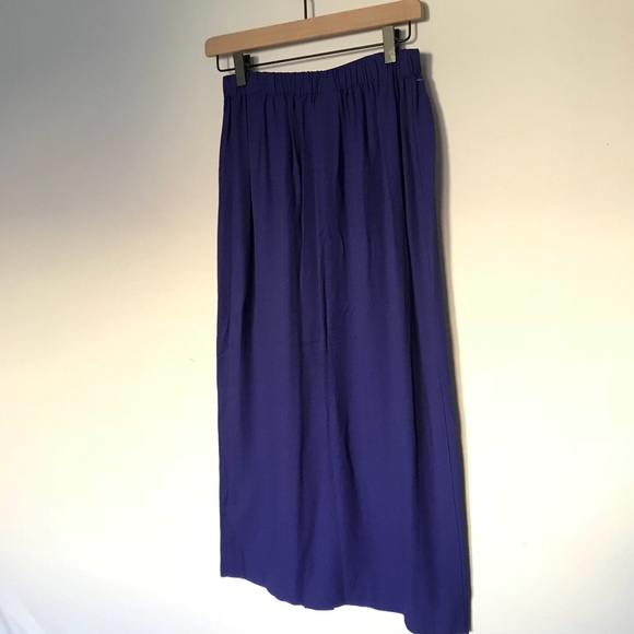 Vintage Buttoned Maxi Skirt 💙 - Picture 4 of 4